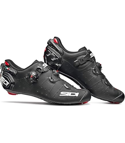 SIDI SCARPE SHOT MATT（オールブラック） Amazon.com | Shot White/Matte Black 43.5 | Cycling